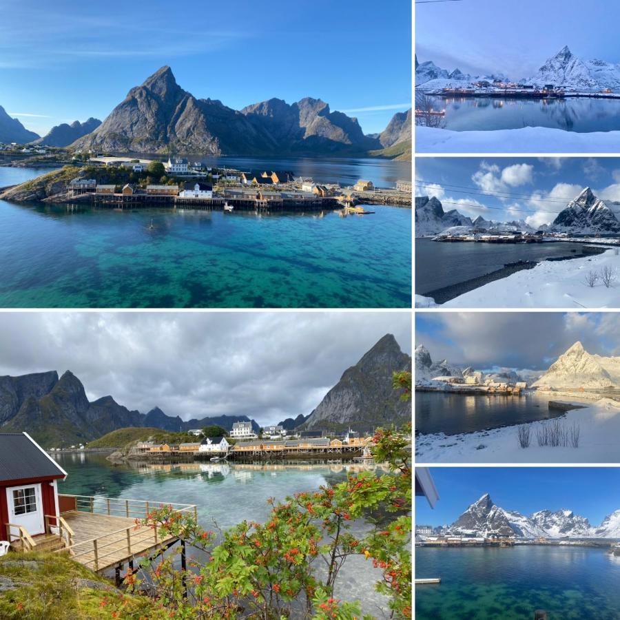 Lofoten Suite Apartments - Rostad Retro Rorbuer Reine Exteriér fotografie